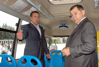 На городских маршрутах появятся новые комфортабельные автобусы